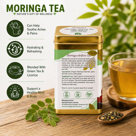 Loose Leaf Moringa Tea