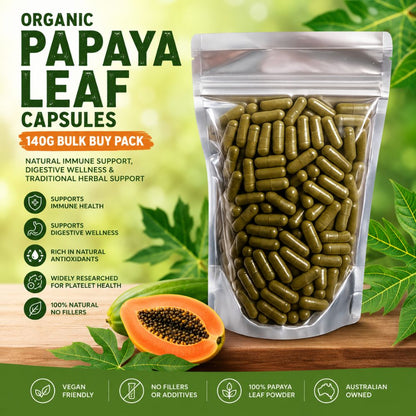 Papaya Leaf Capsules 140g