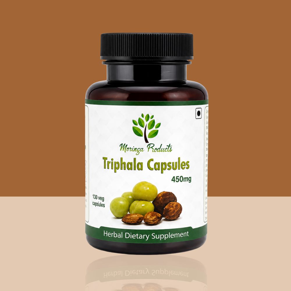 Triphala in Vegetable Capsules