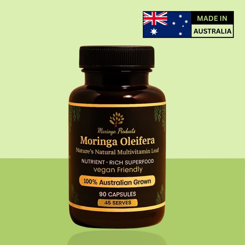 Australian Grown Moringa Capsules 90 Pack