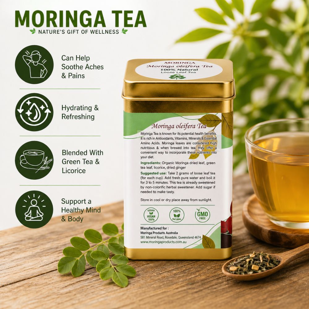 Loose Leaf Moringa Tea