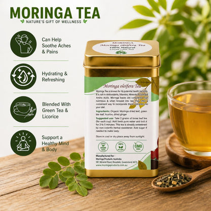Loose Leaf Moringa Tea
