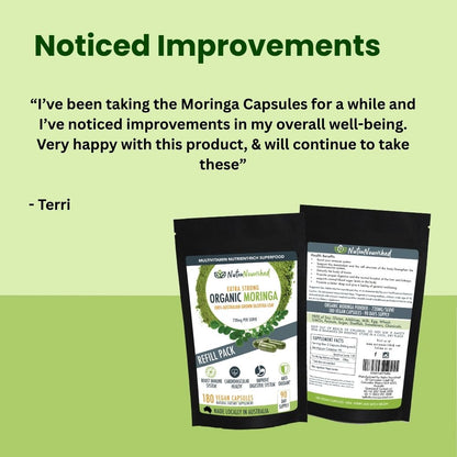 Nutra Nourished Moringa Capsules Refill Pack