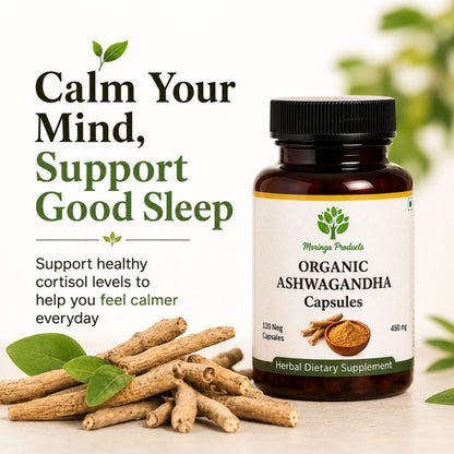 Ashwagandha in Vegetable Capsules PET