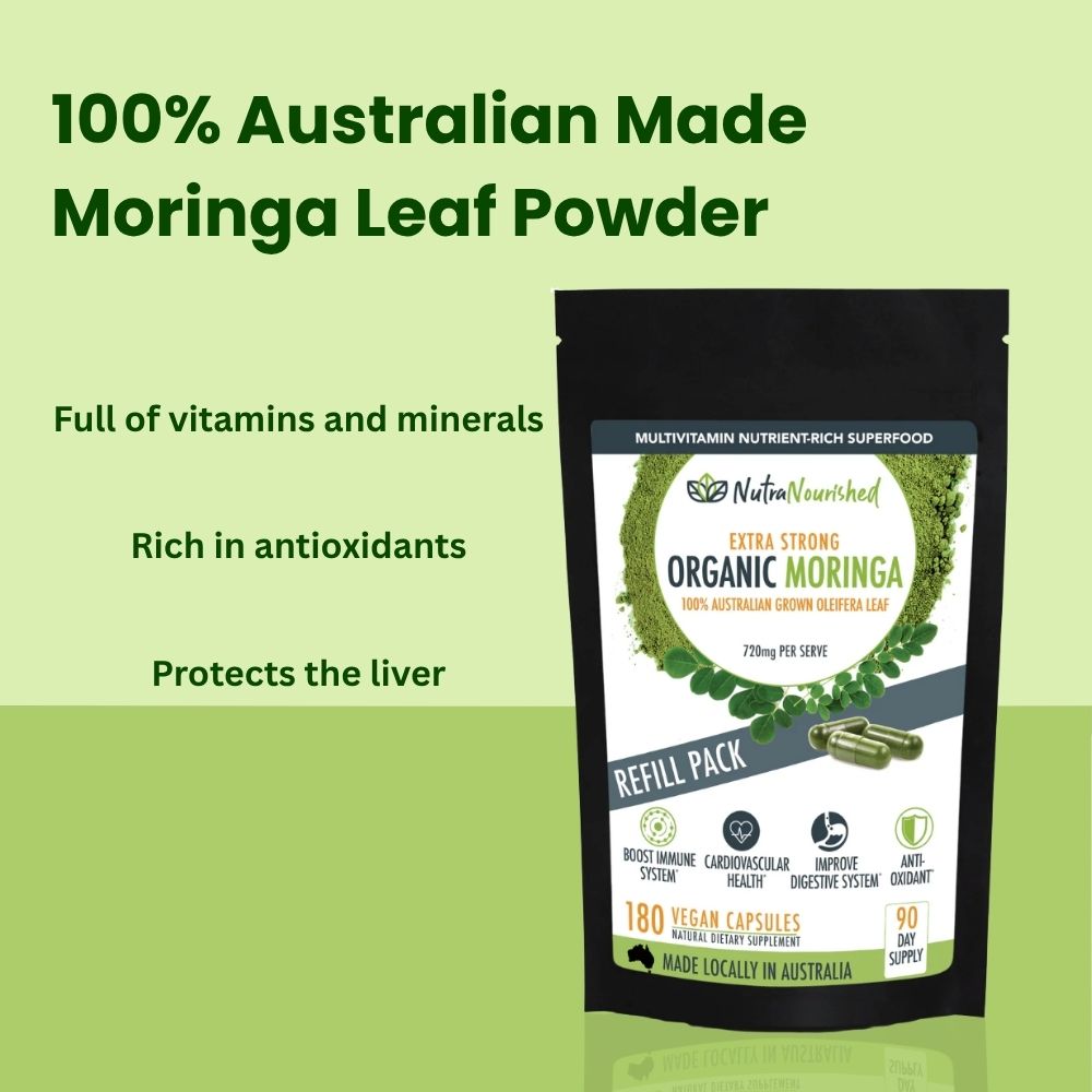 Nutra Nourished Moringa Capsules Refill Pack
