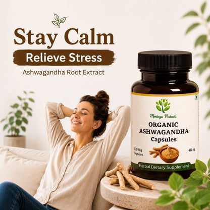 Ashwagandha in Vegetable Capsules PET