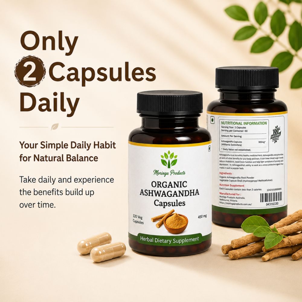 Ashwagandha in Vegetable Capsules PET