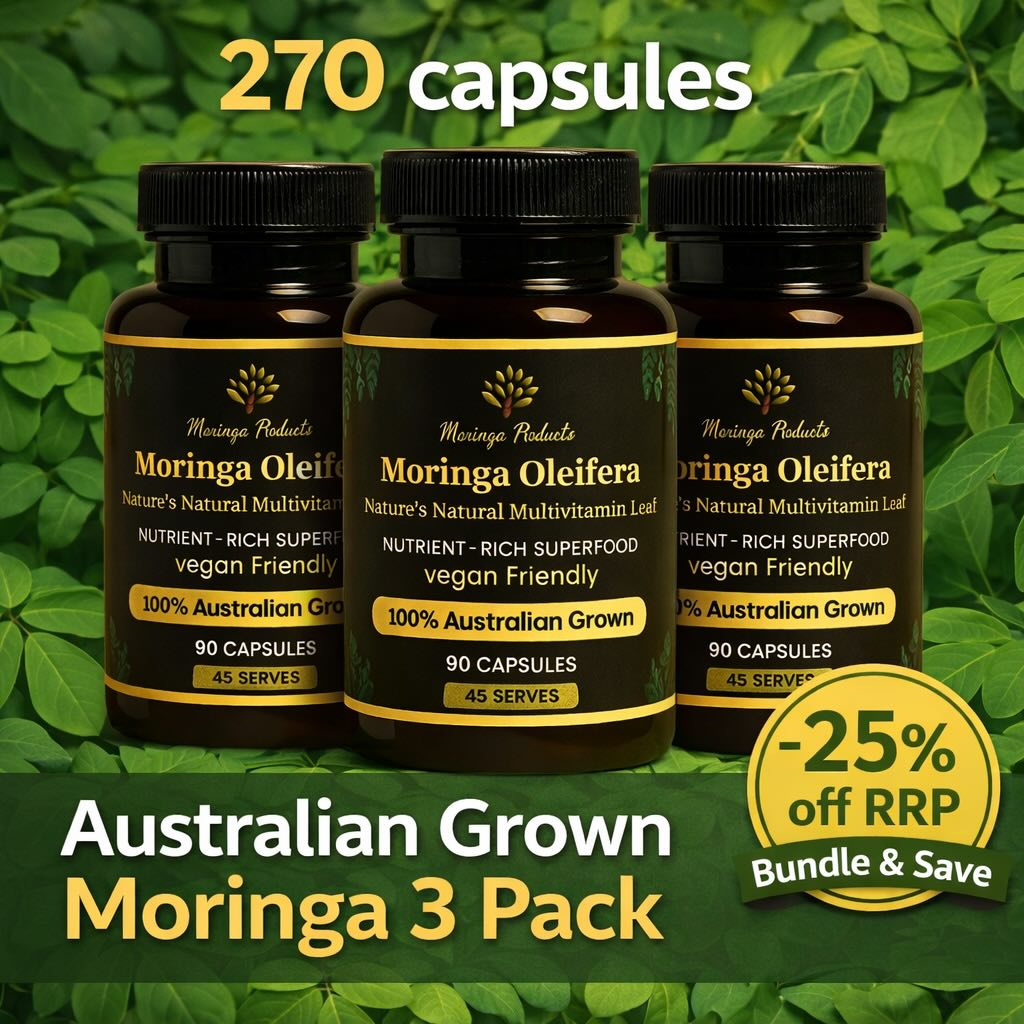Australian Moringa 3 Pack