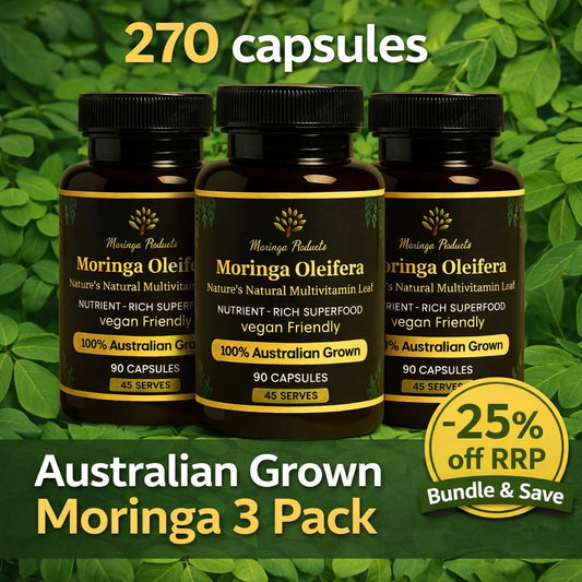 Australian Moringa 3 Pack