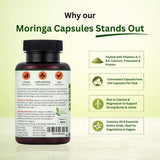 Organic Moringa Leaf Capsules