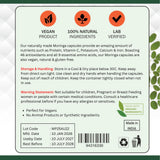 Organic Moringa Leaf Capsules