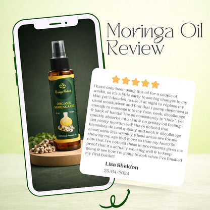 Cold Pressed Moringa Oil
