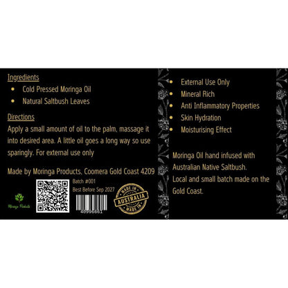 Saltbush Infused Moringa Oil