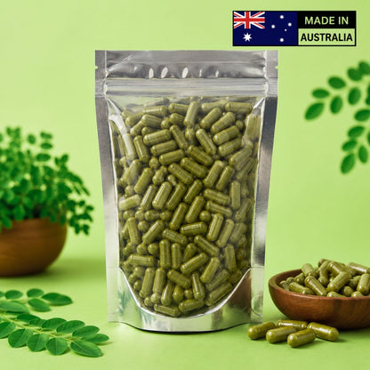 Australian Grown Moringa Capsules 120g