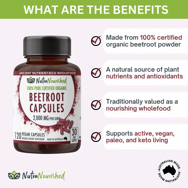 Nutra Nourished Beetroot Capsules