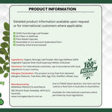 Organic Moringa Leaf Capsules