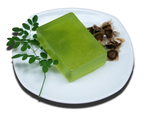 Moringa Oil and Leaf Soap x 3